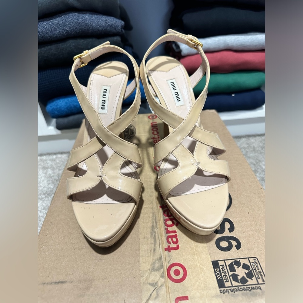Miu Miu Strappy Sandals